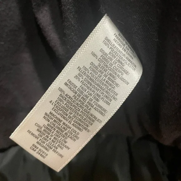 Y2K Juicy Couture Black Quilted Puffer Jacket Gold Hardware Puff‎ Sleeve Small - Picture 9 of 10